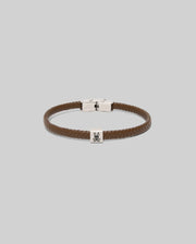 MENS LEATHER BRAIDED BRACELET - MO1700020