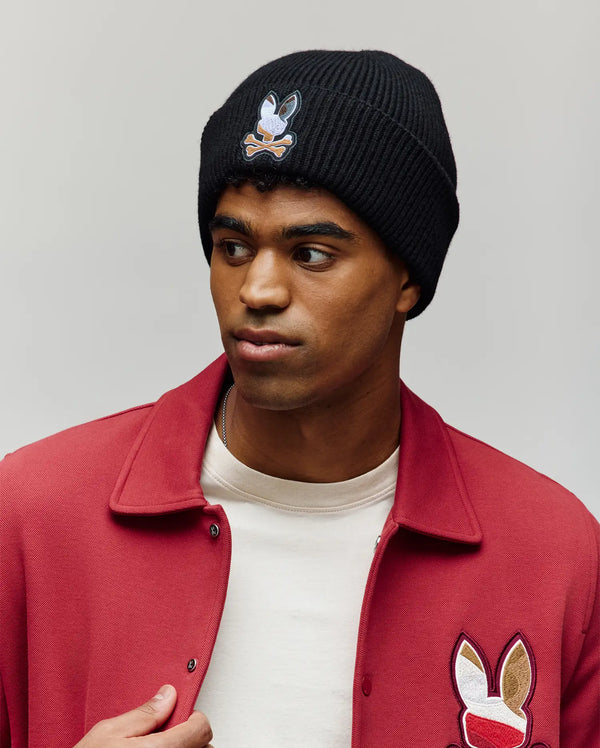 MENS DANTE PIQUE BEANIE - MO2500014