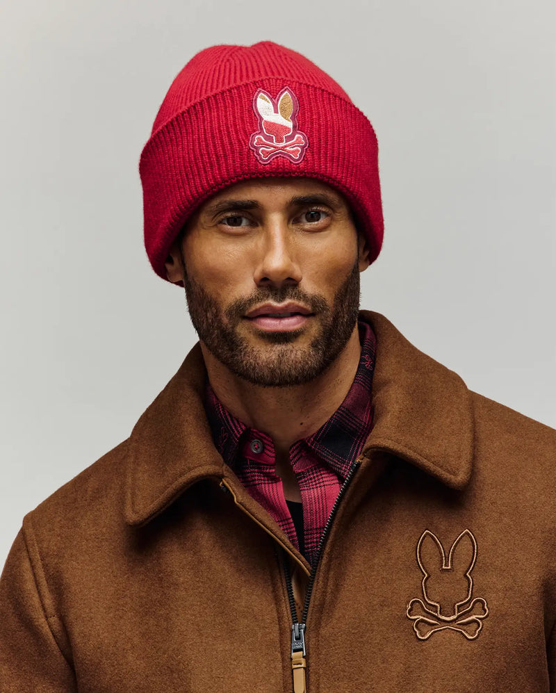 MENS DANTE PIQUE BEANIE - MO2500014