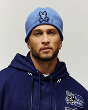 MENS RIVEN PUFFER PATCH BEANIE - MO2500020