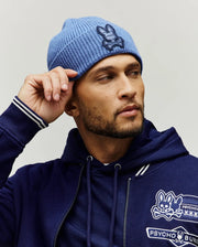 MENS RIVEN PUFFER PATCH BEANIE - MO2500020