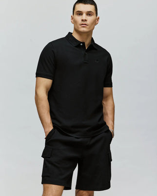 MENS CYRUS WORDMARK PIQUE POLO - MT0100020