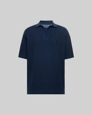 MENS KAIRO JOHNNY COLLAR CROCHET POLO - MT0100100
