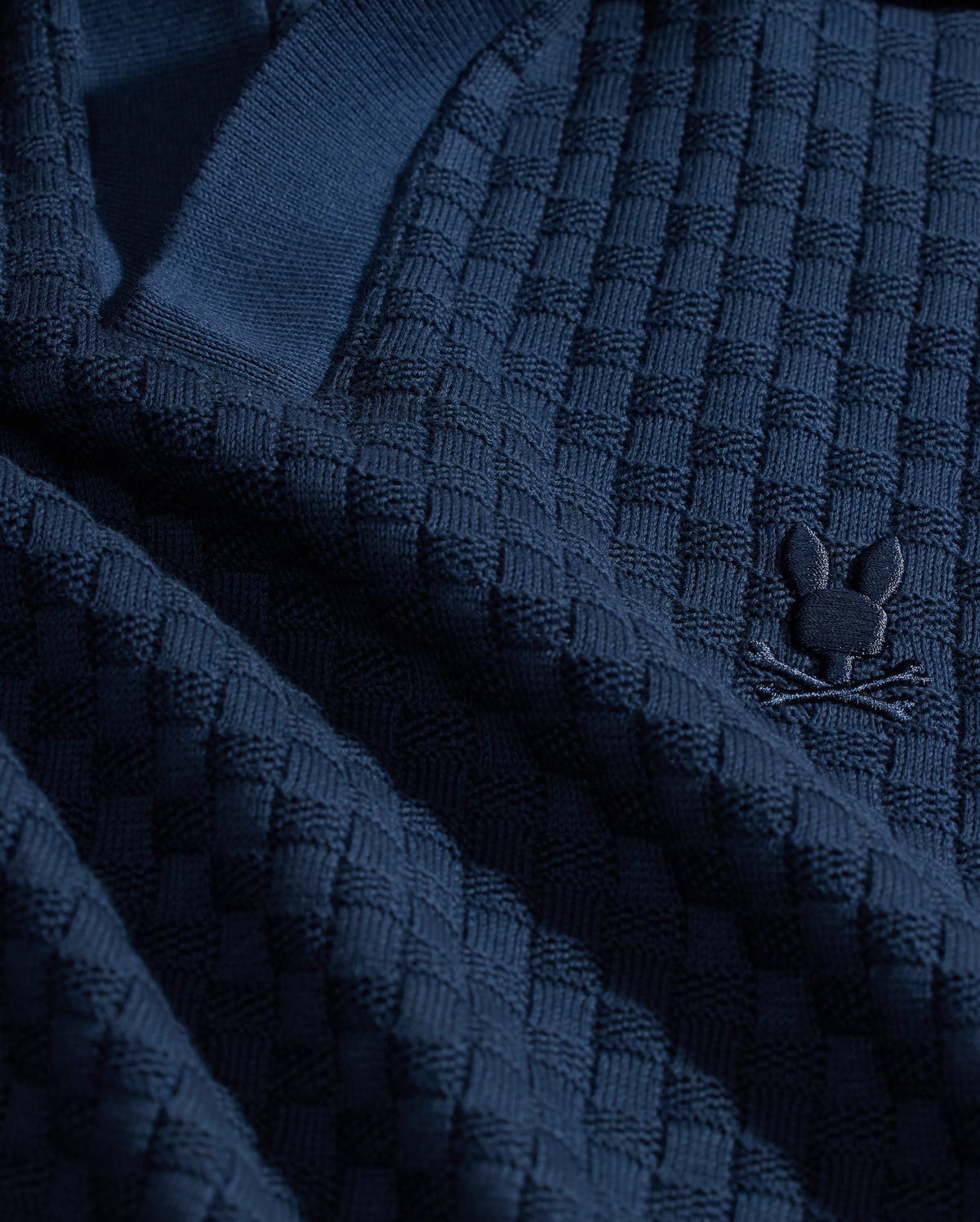 MENS KAIRO JOHNNY COLLAR CROCHET POLO - MT0100100