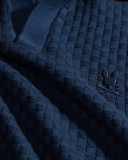 MENS KAIRO JOHNNY COLLAR CROCHET POLO - MT0100100
