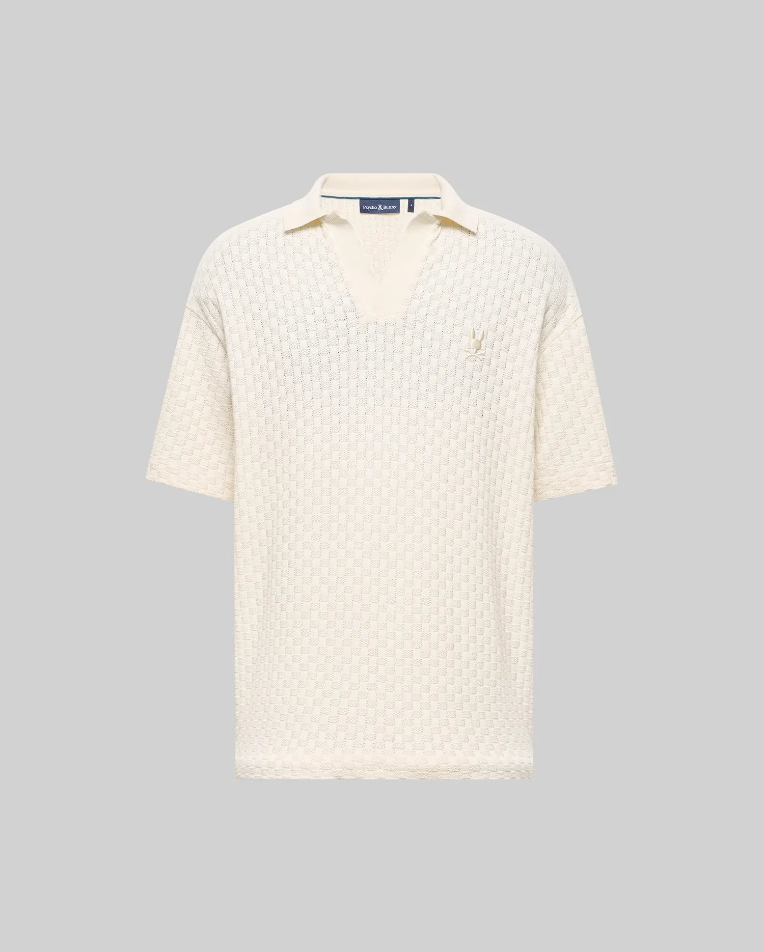 MENS KAIRO JOHNNY COLLAR CROCHET POLO - MT0100100