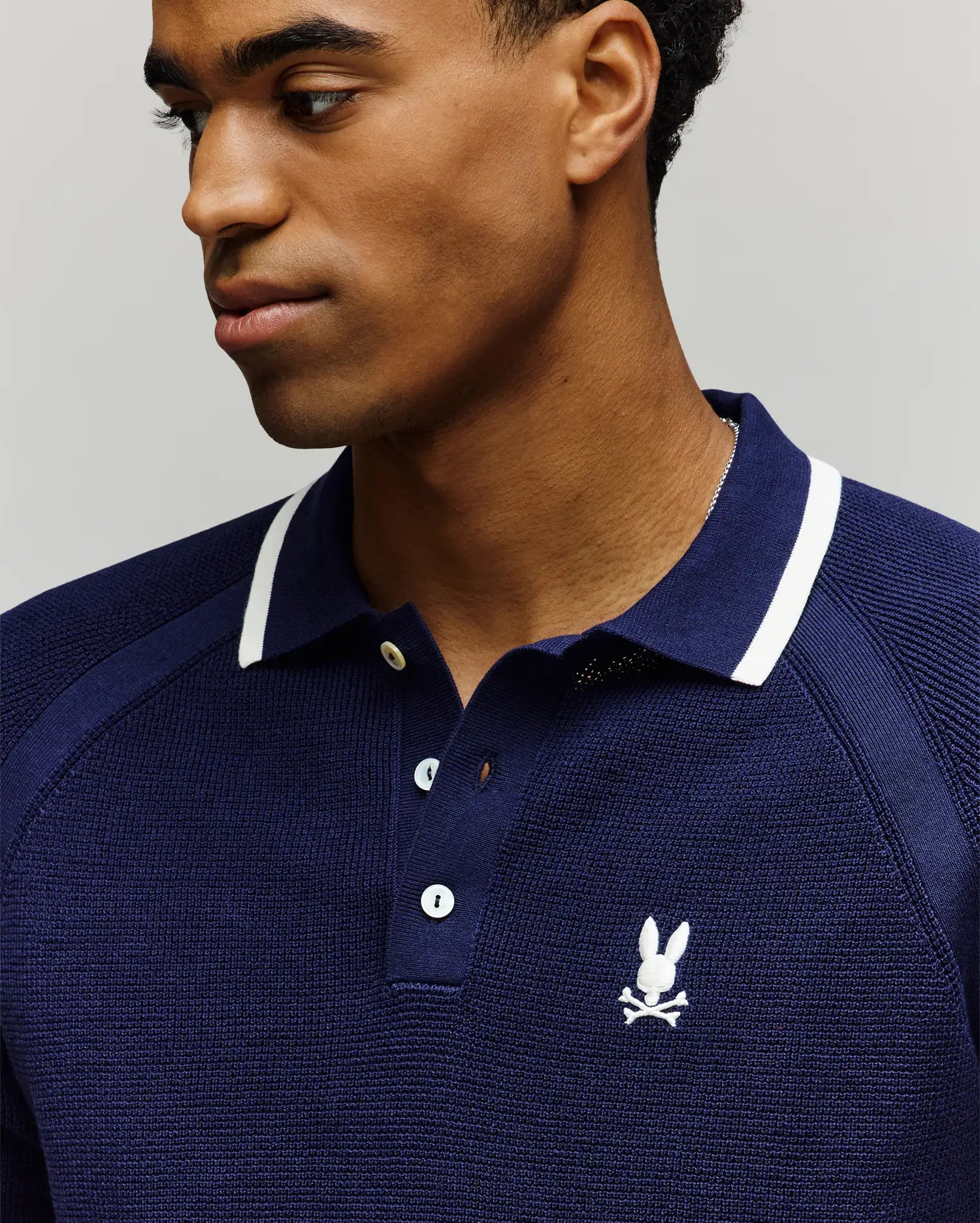 MENS LAZARE KNIT POLO - MT0100165