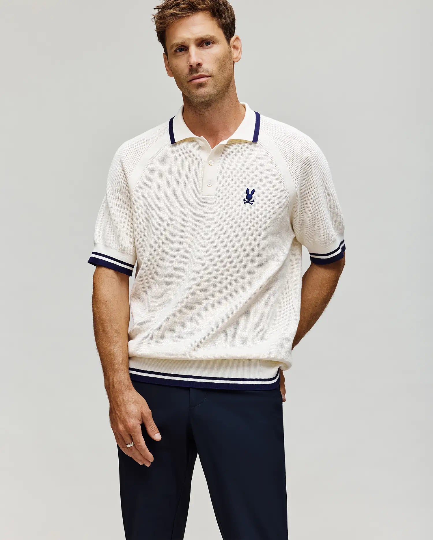 Polo Lazare en tricot pour homme 