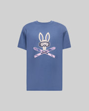 MENS INDIGO BUNNY GRAPHIC TEE - MT0200148