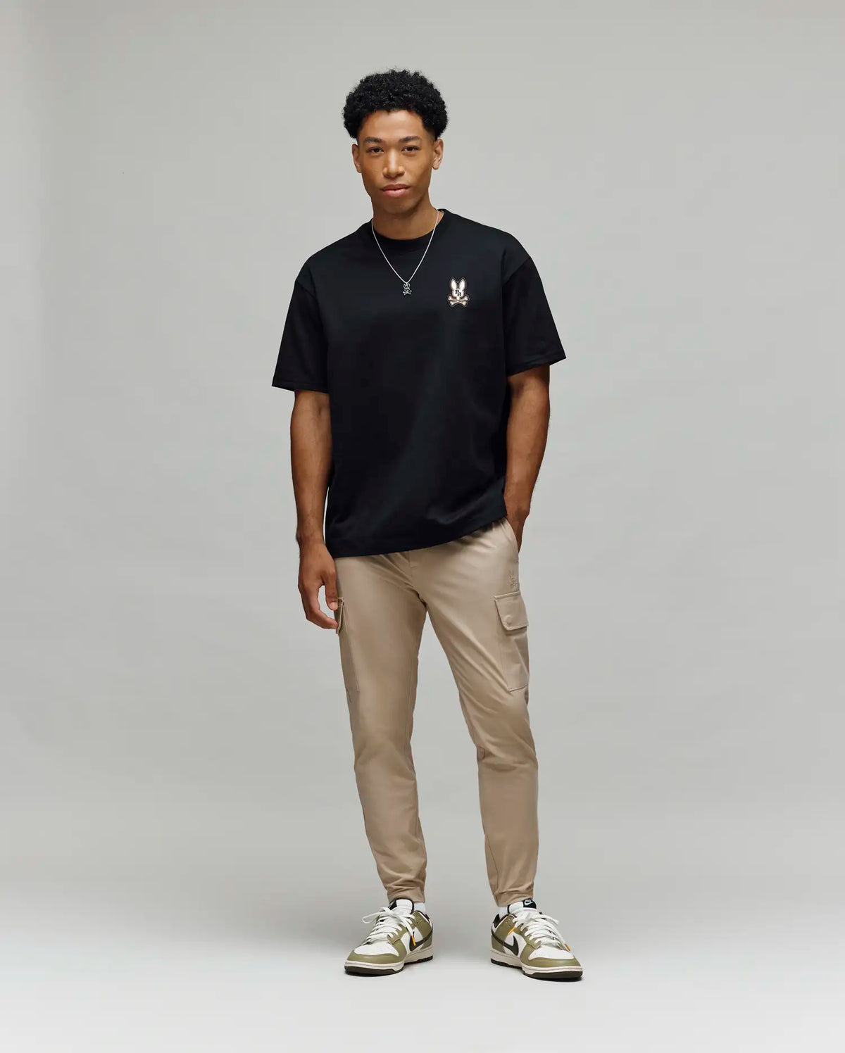 MENS WADE OVERSIZED FIT CHEST TEE - MT0200152