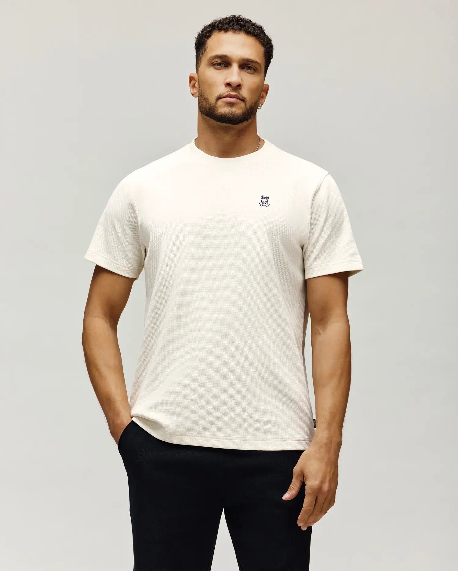 MENS MAXTON WAFFLE TEE - MT0200325