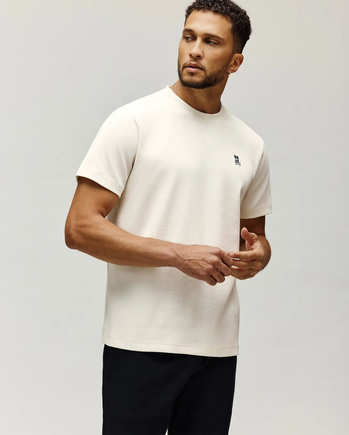 MENS MAXTON WAFFLE TEE - MT0200325