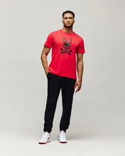 MENS SERGE EMBROIDERED BUNNY GRAPHIC TEE - MT0200405
