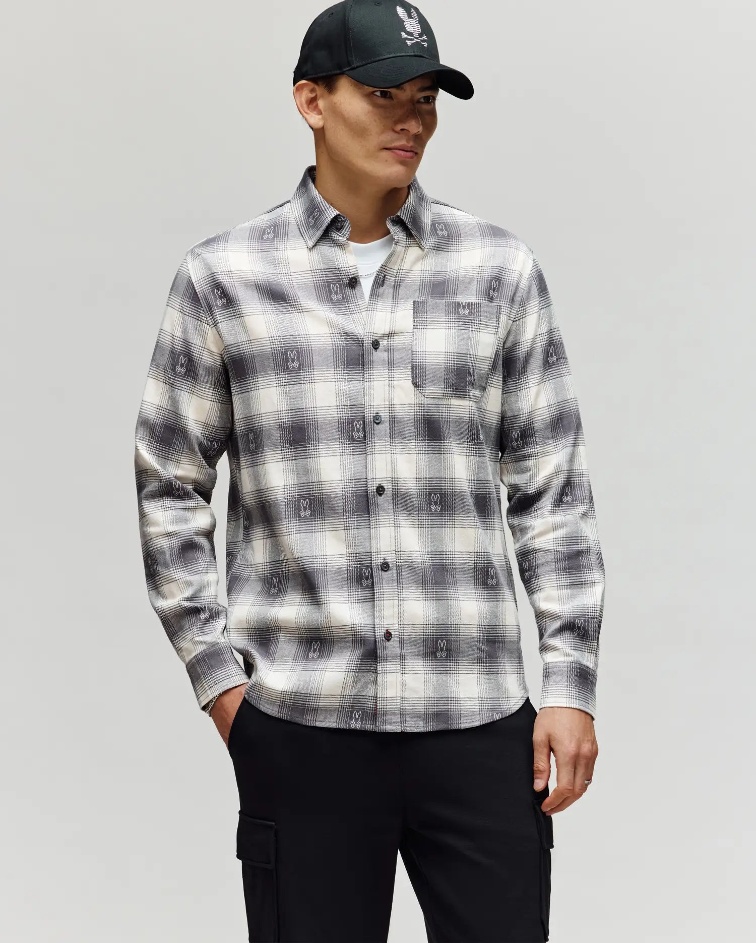 CHEMISE  KURT EN FLANELLE À CARREAUX