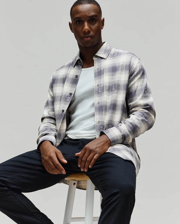 MENS KURT PLAID FLANNEL SHIRT - MT0300027