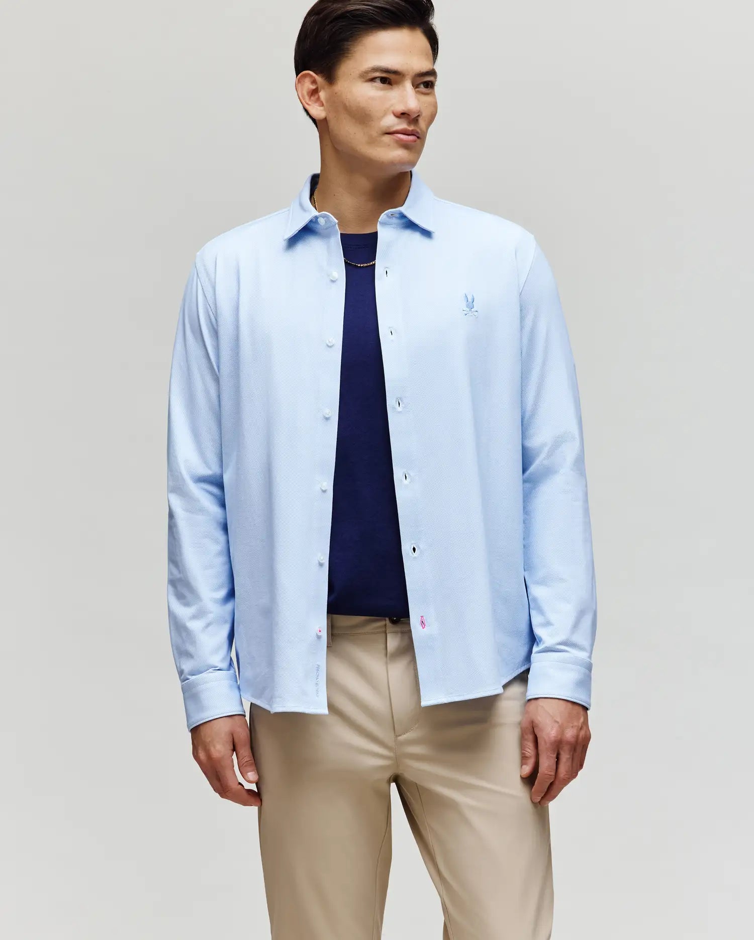 CHEMISE RAYÉE À M/L EN JERSEY JIM