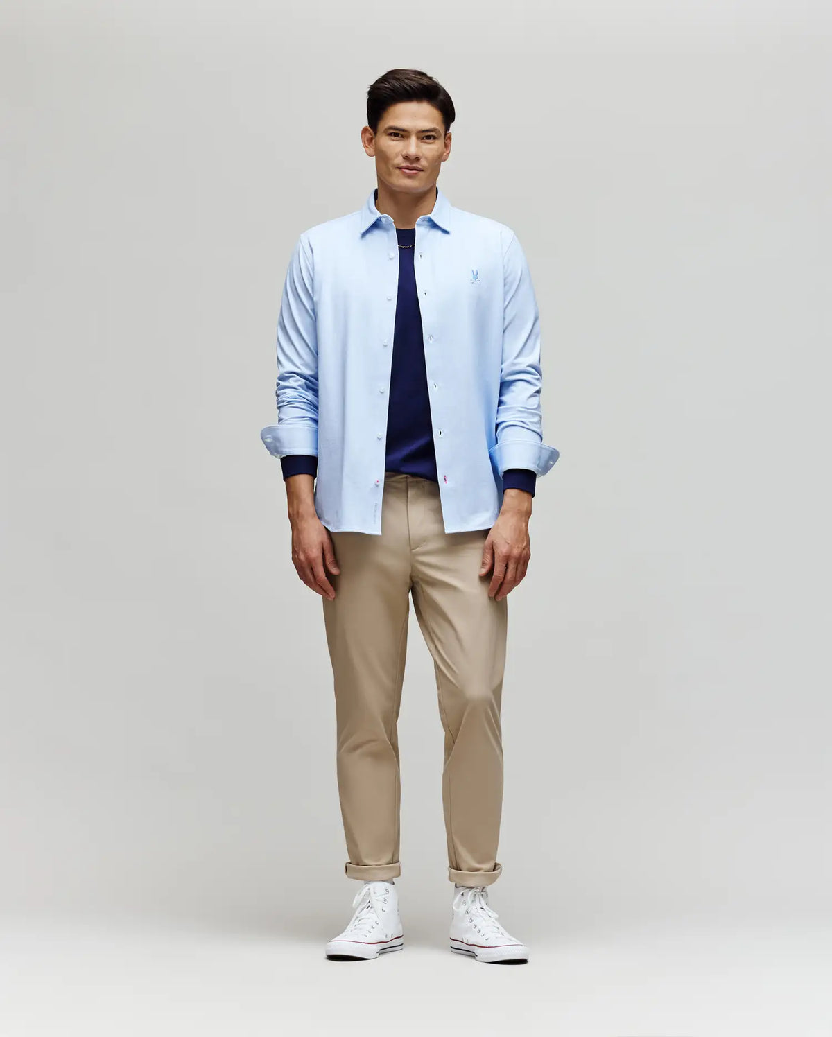CHEMISE RAYÉE À M/L EN JERSEY JIM