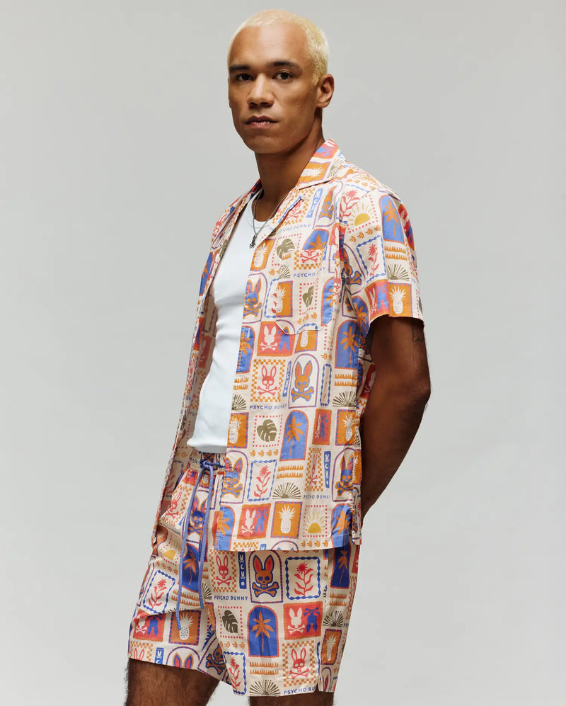 MENS SUNDEW ALL OVER PRINT SHORT SLEEVE SHIRT - MT0300064