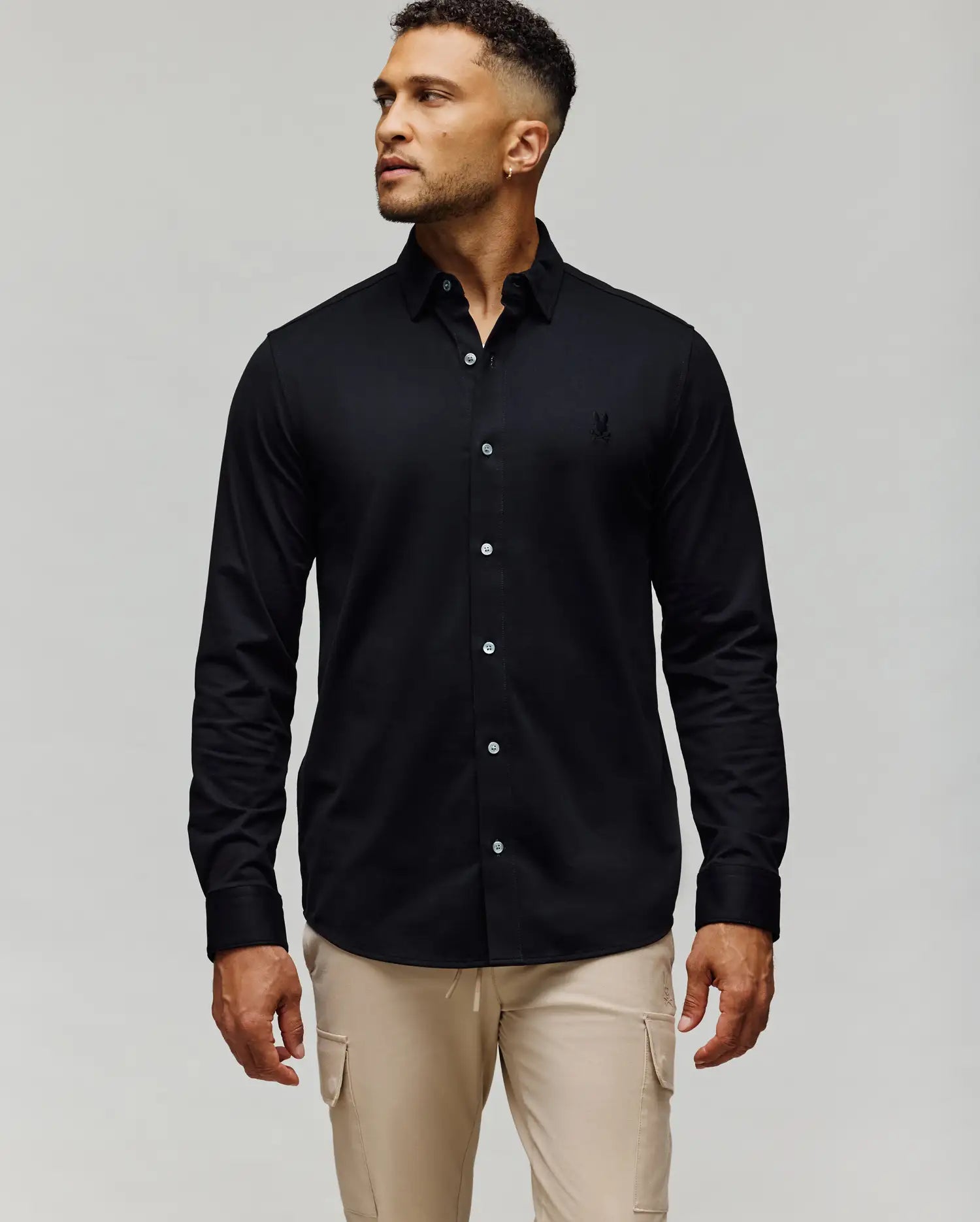 CHEMISE À M/L EN JERSEY JIM
