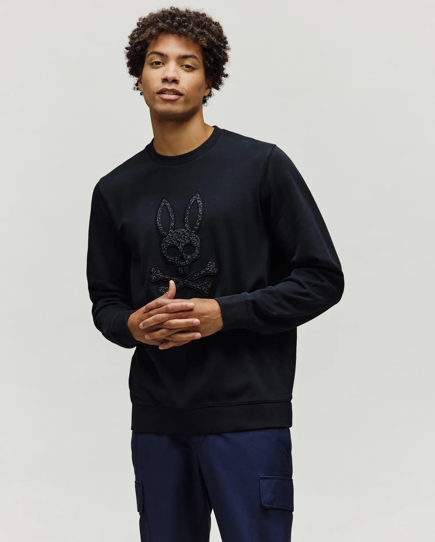 CHANDAIL GABIN À COL ROND TEXTURÉ 