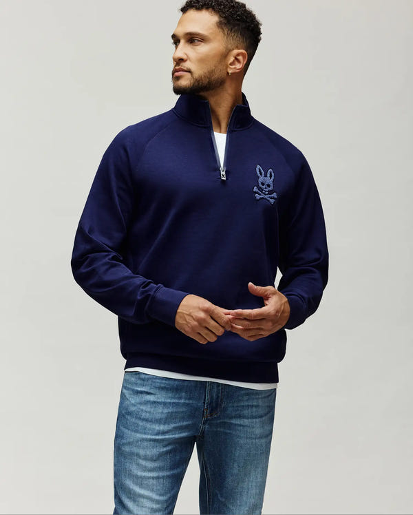 MENS TATE 1/4 ZIP CHENILLE PULLOVER - MT0500148