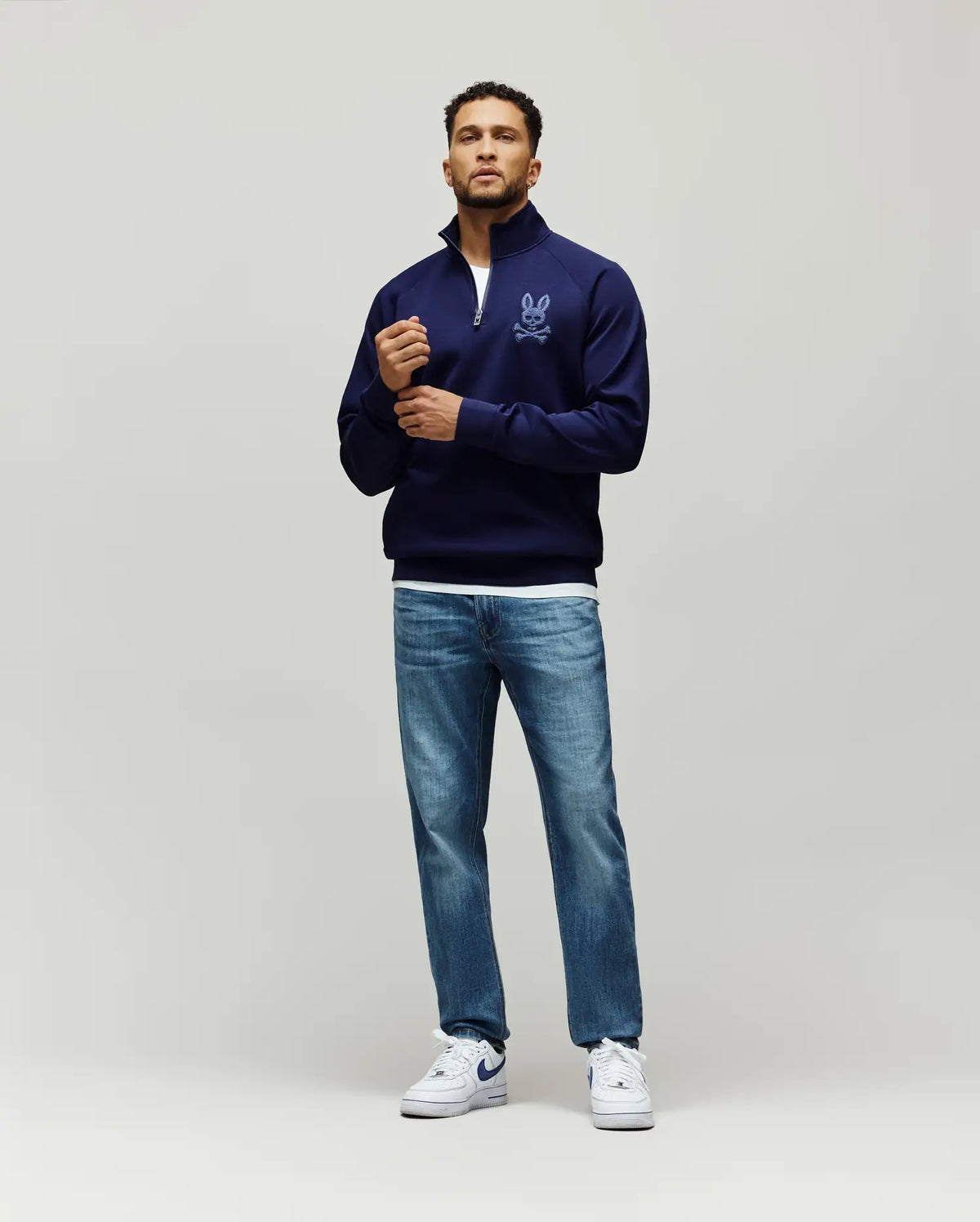 MENS TATE 1/4 ZIP CHENILLE PULLOVER - MT0500148