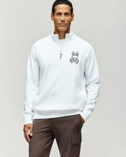 MENS TATE 1/4 ZIP CHENILLE PULLOVER - MT0500148