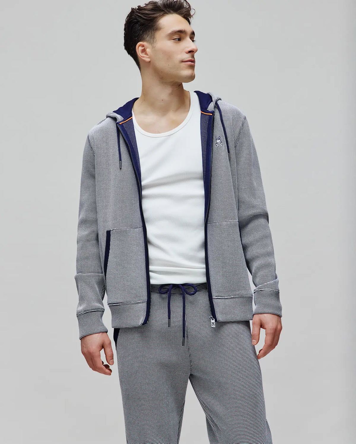 Sweat à capuche zippé Maxton pour homme