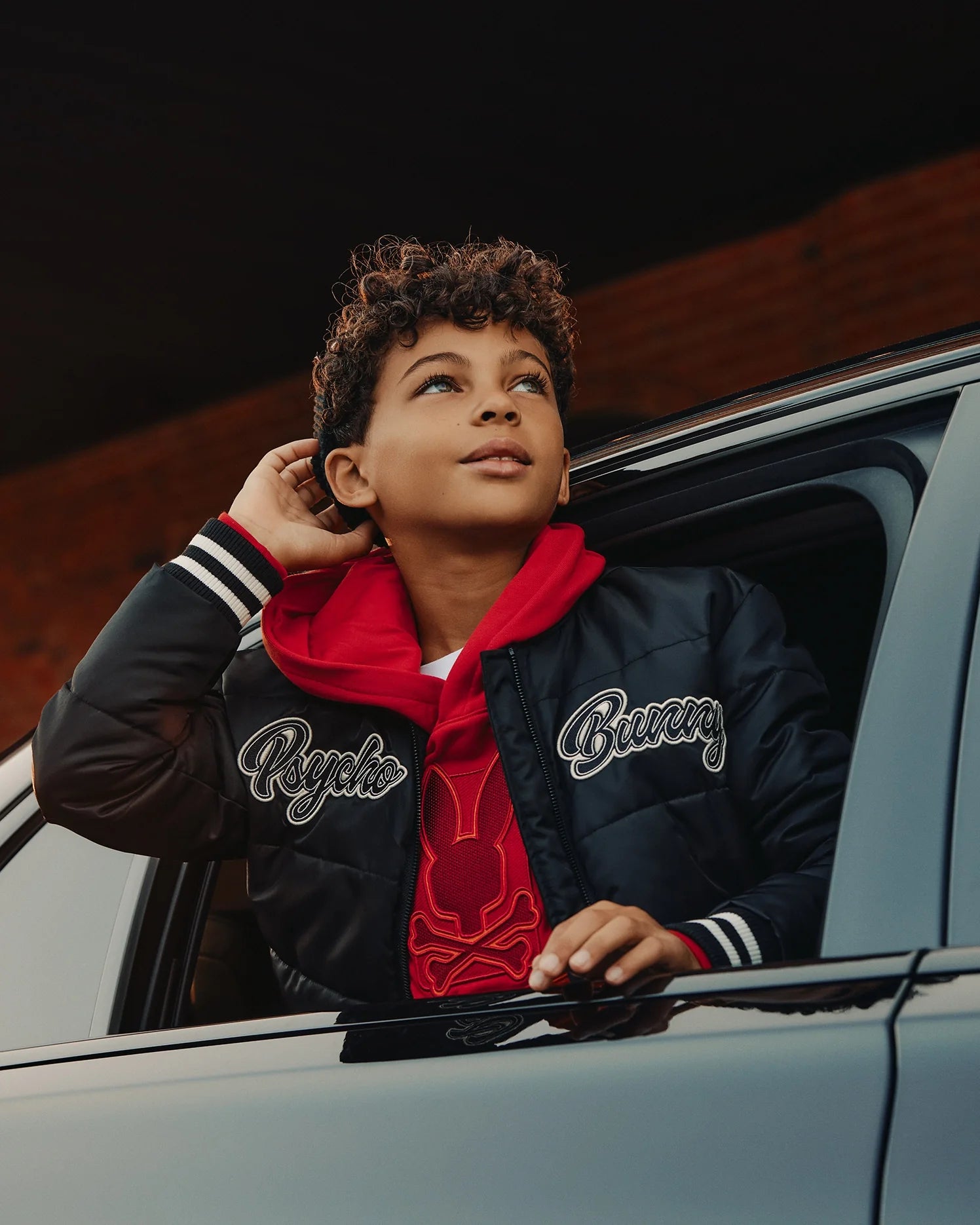 Kids Fraser Fashion Puffer 001 Black L 14 16