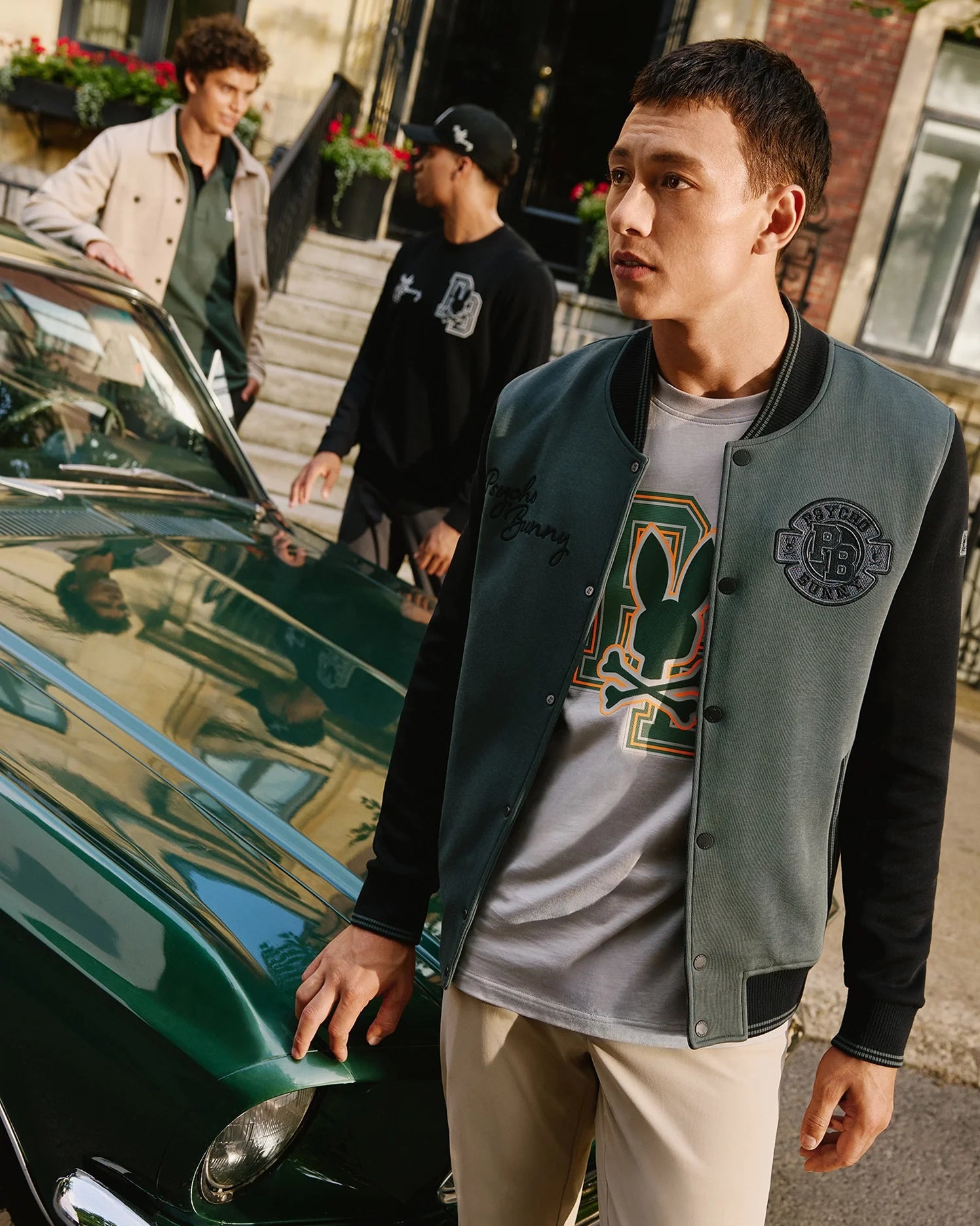 Men s Zack Varsity Jacket 022 URBAN CHIC XL