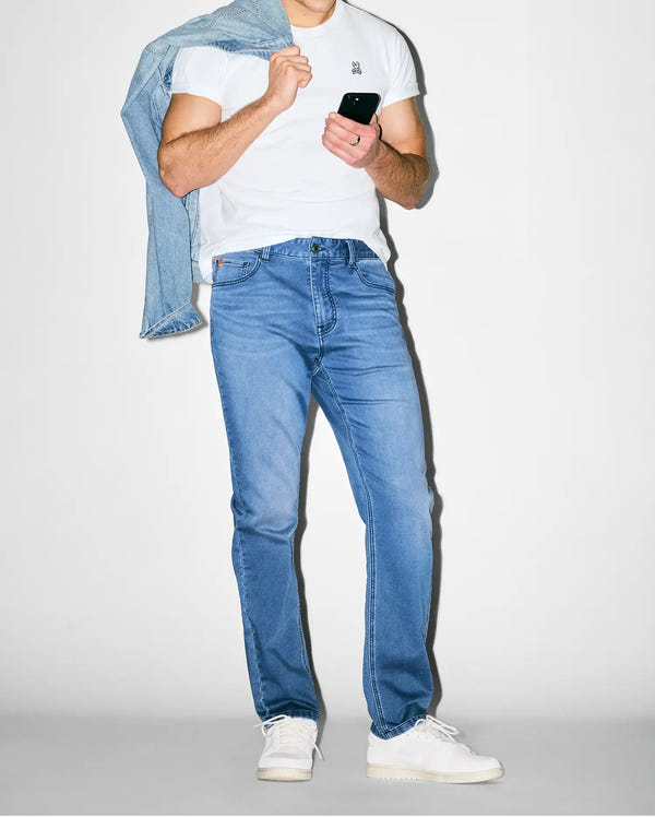 MENS ACE KNIT DENIM PANT - MB0600034