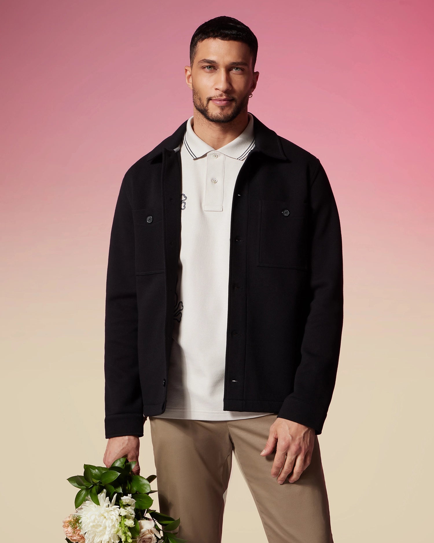 Dress shirt jacket discount