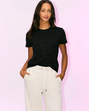 T-SHIRT À MOTIF ROUX POUR FEMME