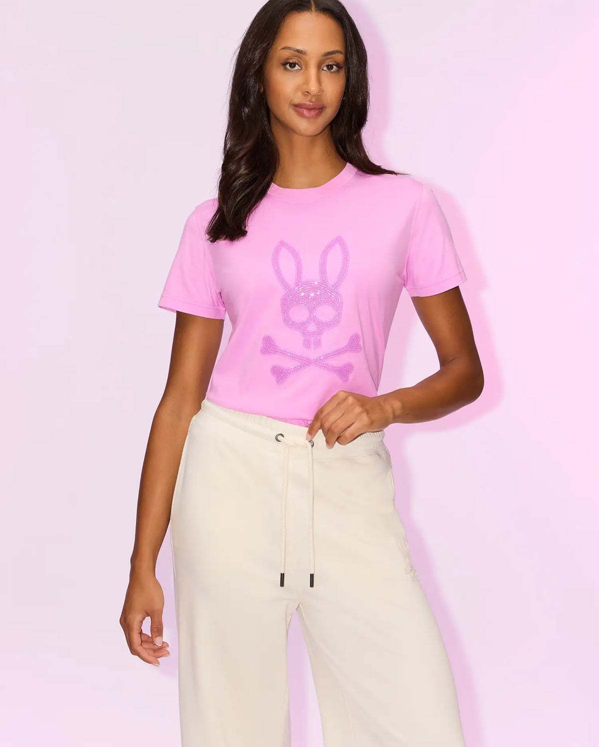 T-SHIRT À MOTIF ROUX POUR FEMME