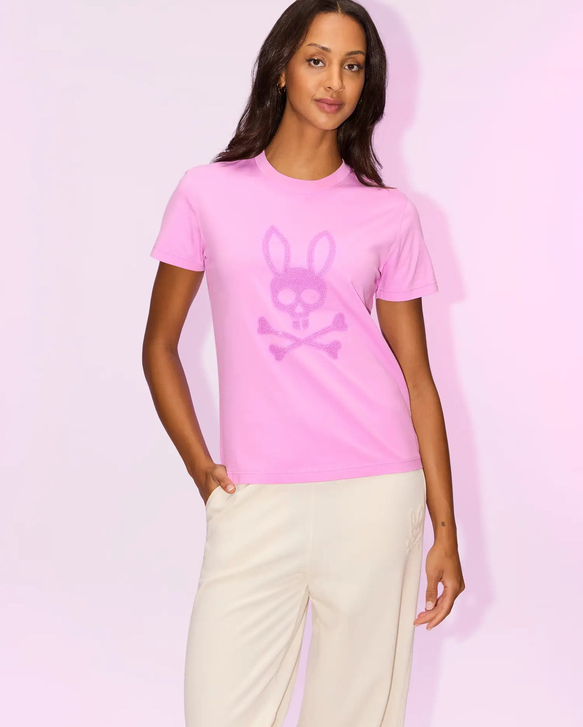 T-SHIRT À MOTIF ROUX POUR FEMME