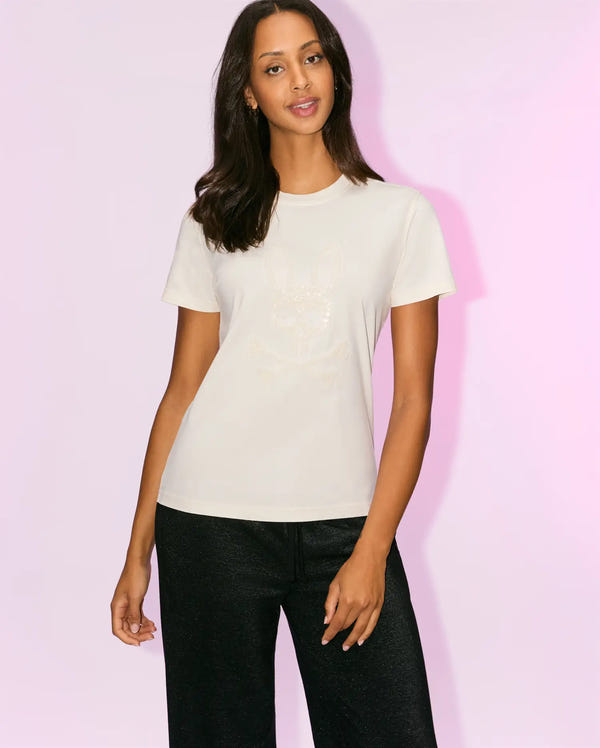 T-SHIRT À MOTIF ROUX POUR FEMME