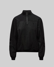 CHANDAIL LUREX JULES 1/4 ZIPPÉ, FEMME