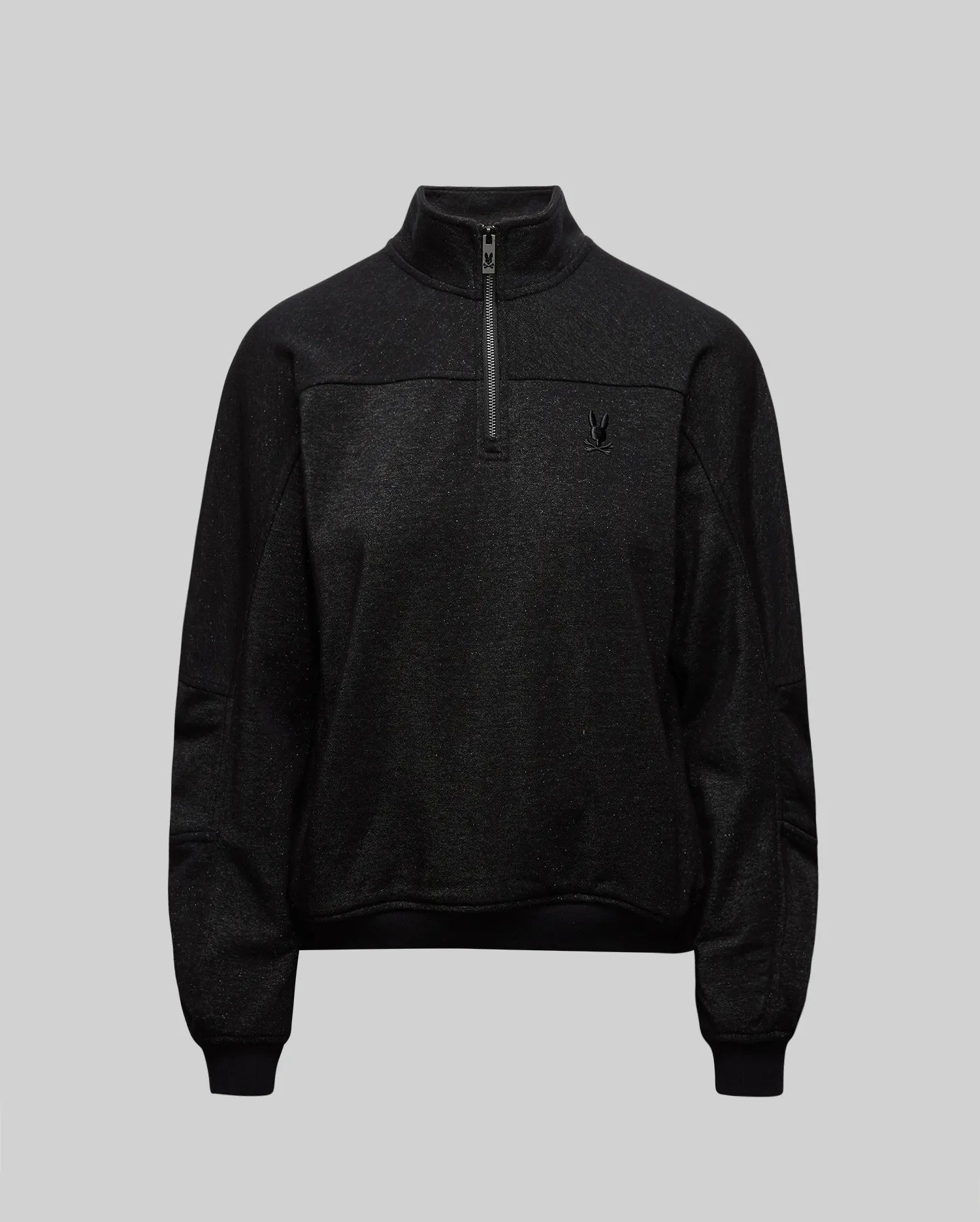 CHANDAIL LUREX JULES 1/4 ZIPPÉ, FEMME