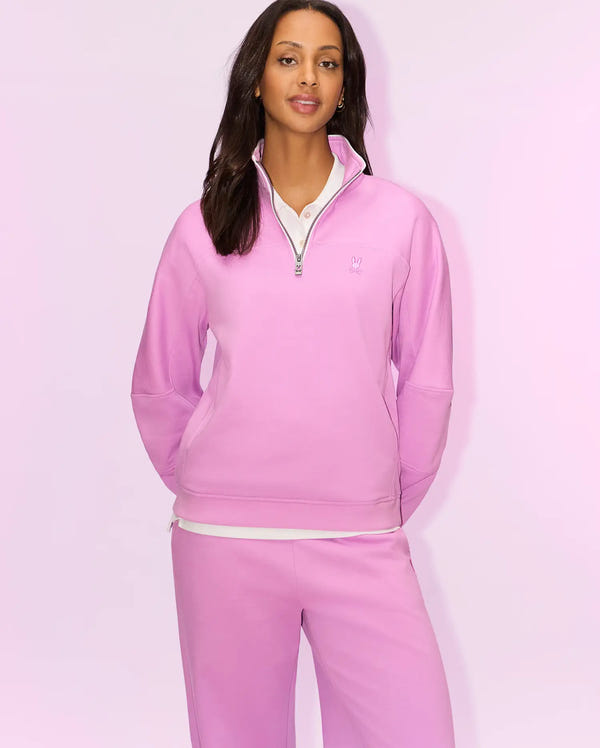 CHANDAIL DAISIE 1/4 ZIPPÉ, FEMME 