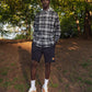 MENS SHUBERT LONG SLEEVE PLAID SHIRT - B6C986U1CO
