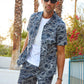 MENS CYPRESS ALL OVER PRINT SWIM TRUNK - B6W951Y1PO