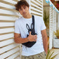 MENS SERGE EMBROIDERED GRAPHIC TEE - B6U718Y1PC