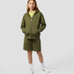 KIDS WAVERLY BUNNY LOGO HOODIE - B0H752U1FT