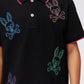 KIDS CHICAGO ALL OVER BUNNY PIQUE POLO - B0K401Z1PC