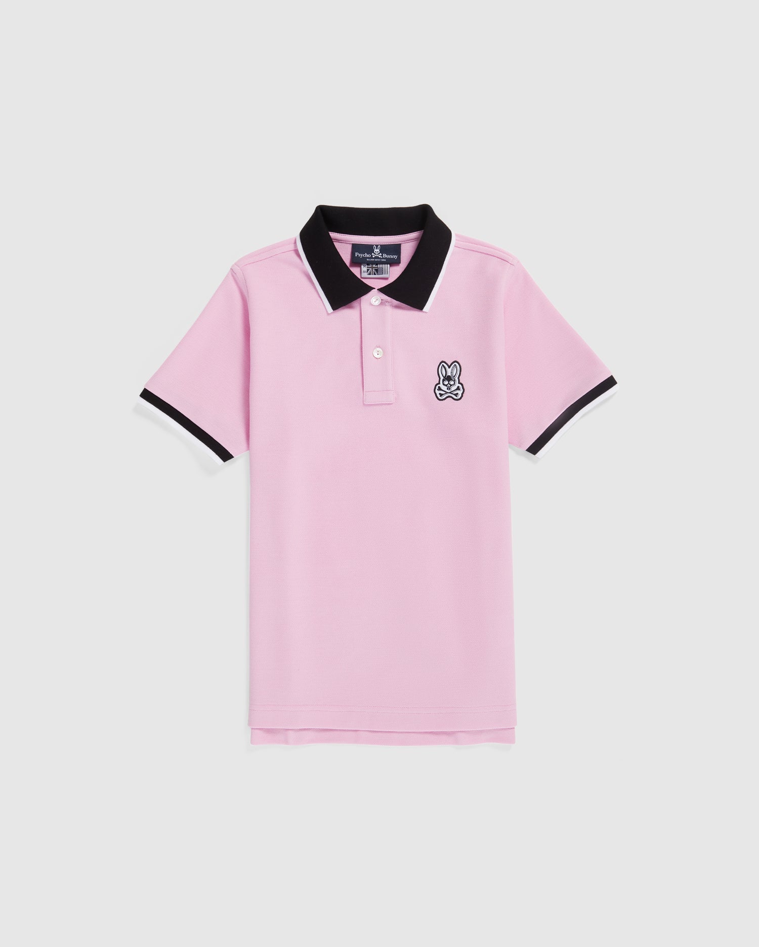 Pink polo on sale shirt boys