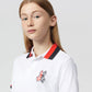 KIDS COPPER STRIPE COLLAR POLO - B0K844U1PC