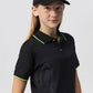 KIDS CHATHAM SIDE BUNNY COLLAR STRIPE KNIT POLO SHIRT - B0K976U1PC