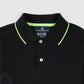 KIDS CHATHAM SIDE BUNNY COLLAR STRIPE KNIT POLO SHIRT - B0K976U1PC