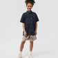 KIDS ALTON SEERSUCKER SHIRT - B0Q147Y1SH