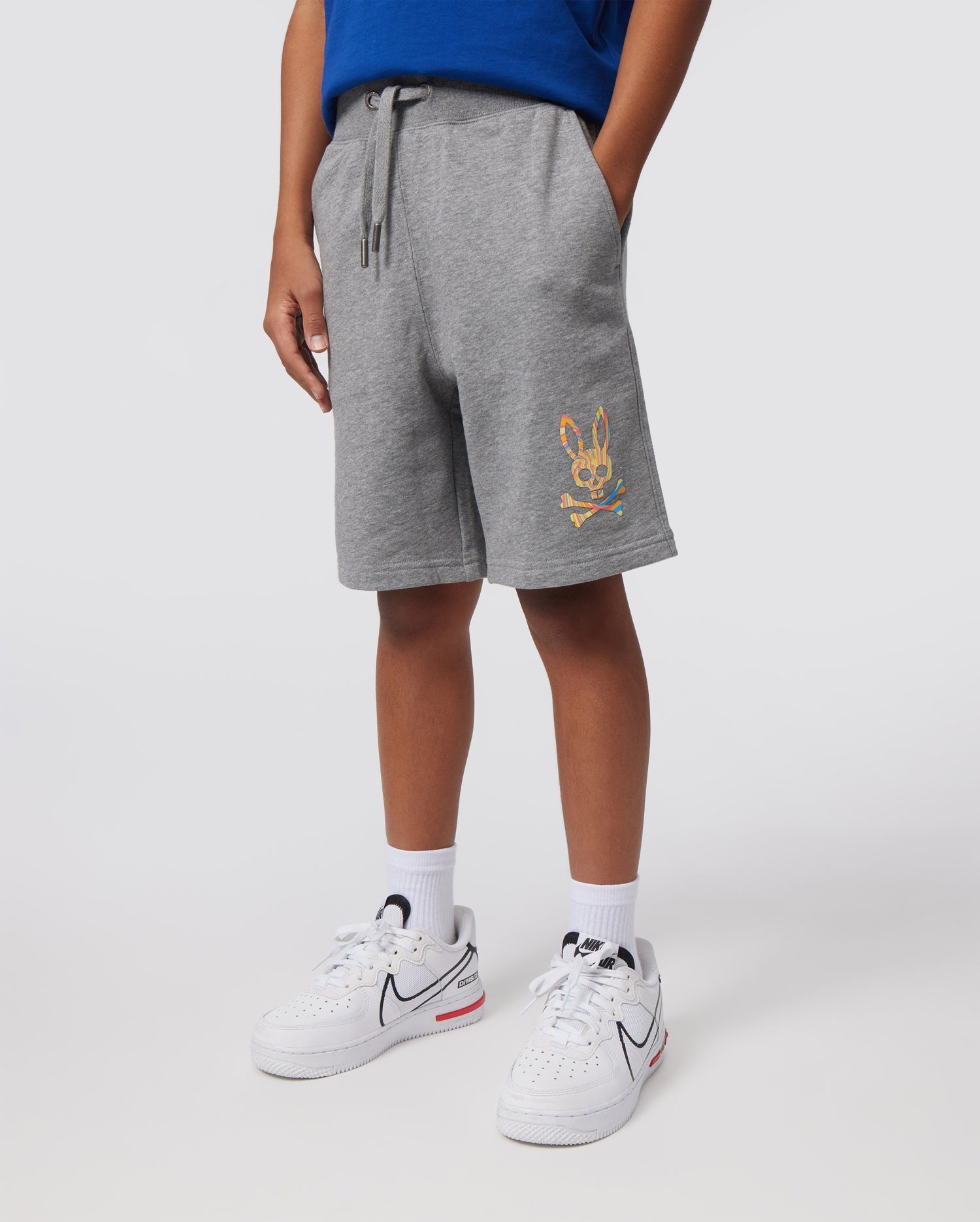 KIDS GREY PORTER SWEATSHORT PSYCHO BUNNY Psycho Bunny Canada